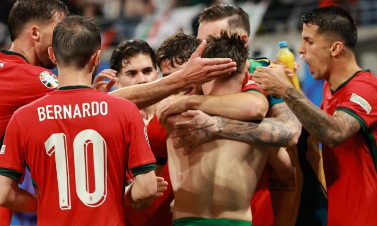 Portugalci s težavo do treh točk s Čehi