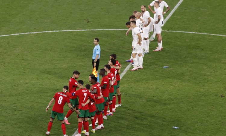 Tekmo Portugalska-Slovenija gledalo pol milijona gledalcev