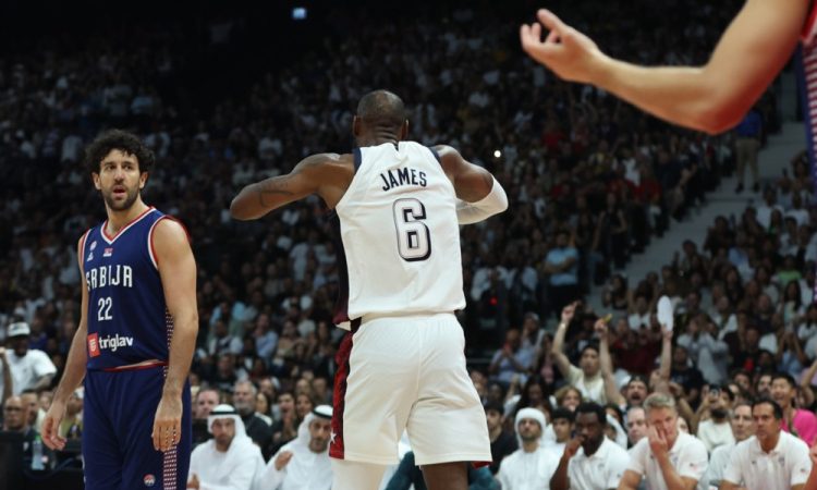 LeBron James rešil ZDA pred porazom z Južnim Sudanom