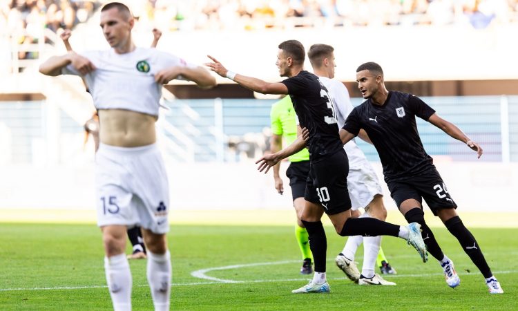 Olimpija po zmagi proti Ukrajincem ostaja v Evropi