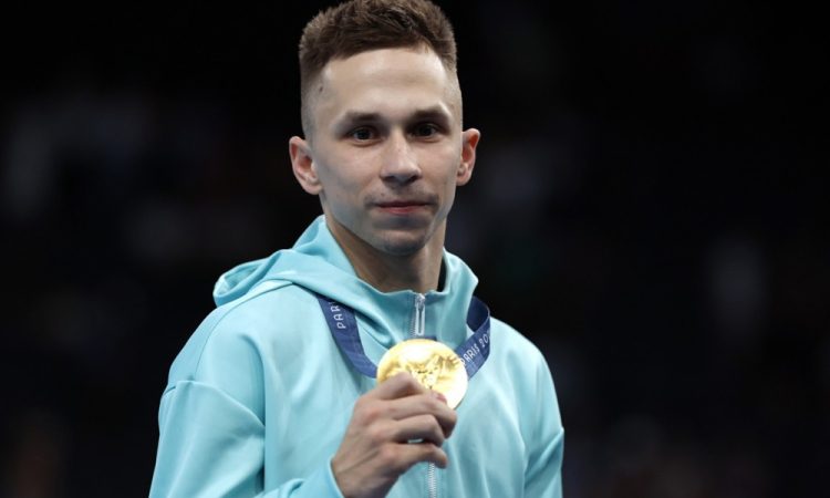 Belorus Ivan Litvinovič ubranil olimpijski naslov na prožni ponjavi