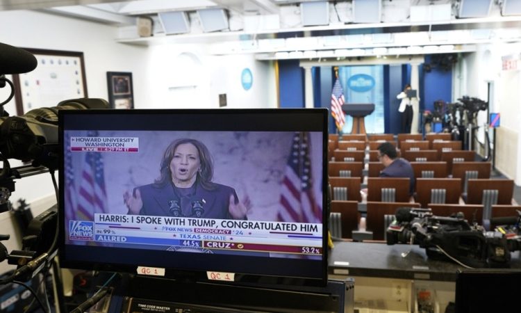 Kamala Harris priznala poraz na predsedniških volitvah proti Donaldu Trumpu