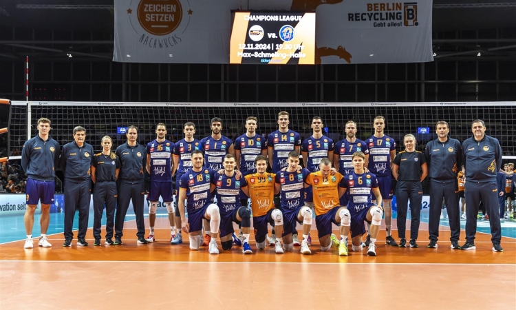 ACH Volley poražen tudi v drugi tekmi lige prvakov