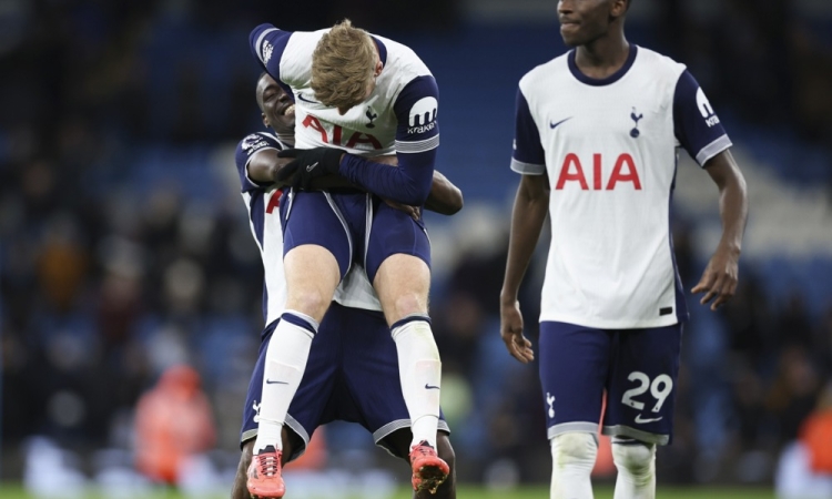 Tottenham še poglobil hudo krizo Manchester Cityja