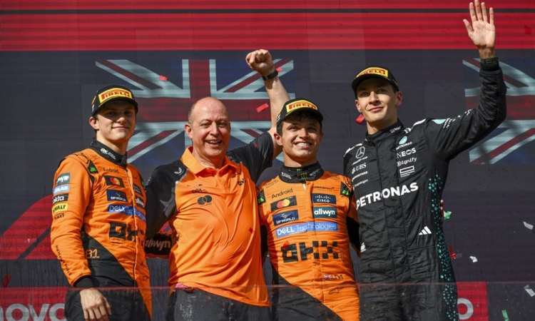 Britanec Lando Norris zmagal na VN Madžarske