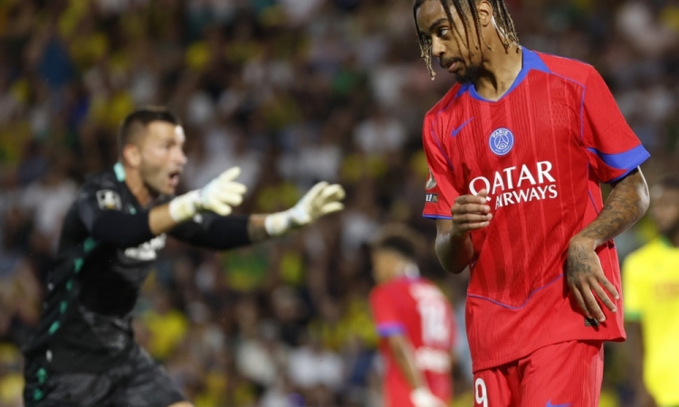 PSG obrambo naslova začel s tesno zmago proti Nantesu
