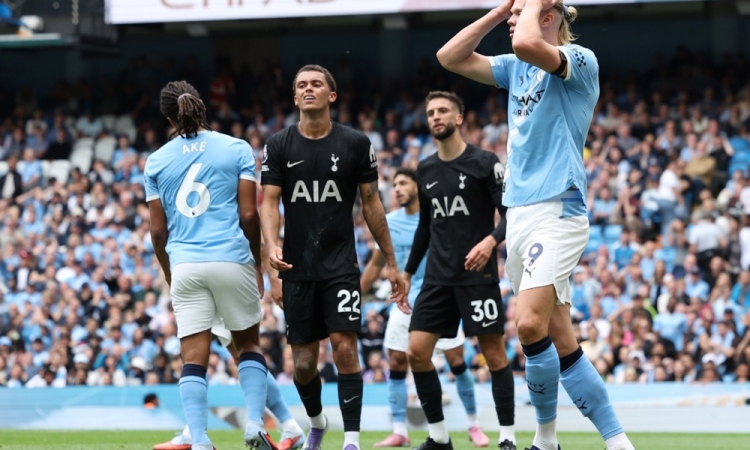 City doma doživel hladen tuš proti Tottenhamu