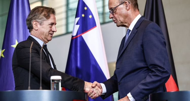 Golob in Merz za enoten evropski pristop do zamrznjenih ruskih sredstev