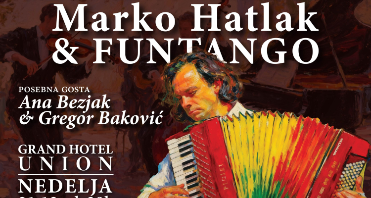 Božični gala koncert Marka Hatlaka in skupine FUNtango ob 20-letnici delovanja