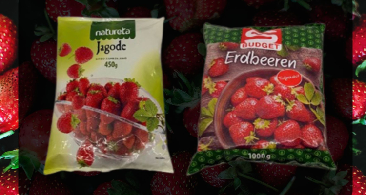 V zamrznjenih jagodah zaznani prepovedani pesticidi
