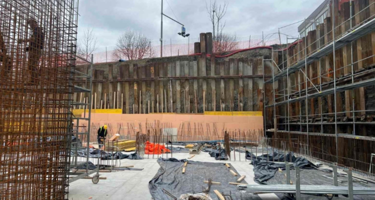 Betoniranje temeljne plošče Tehnološkega parka Velenja je zaključeno
